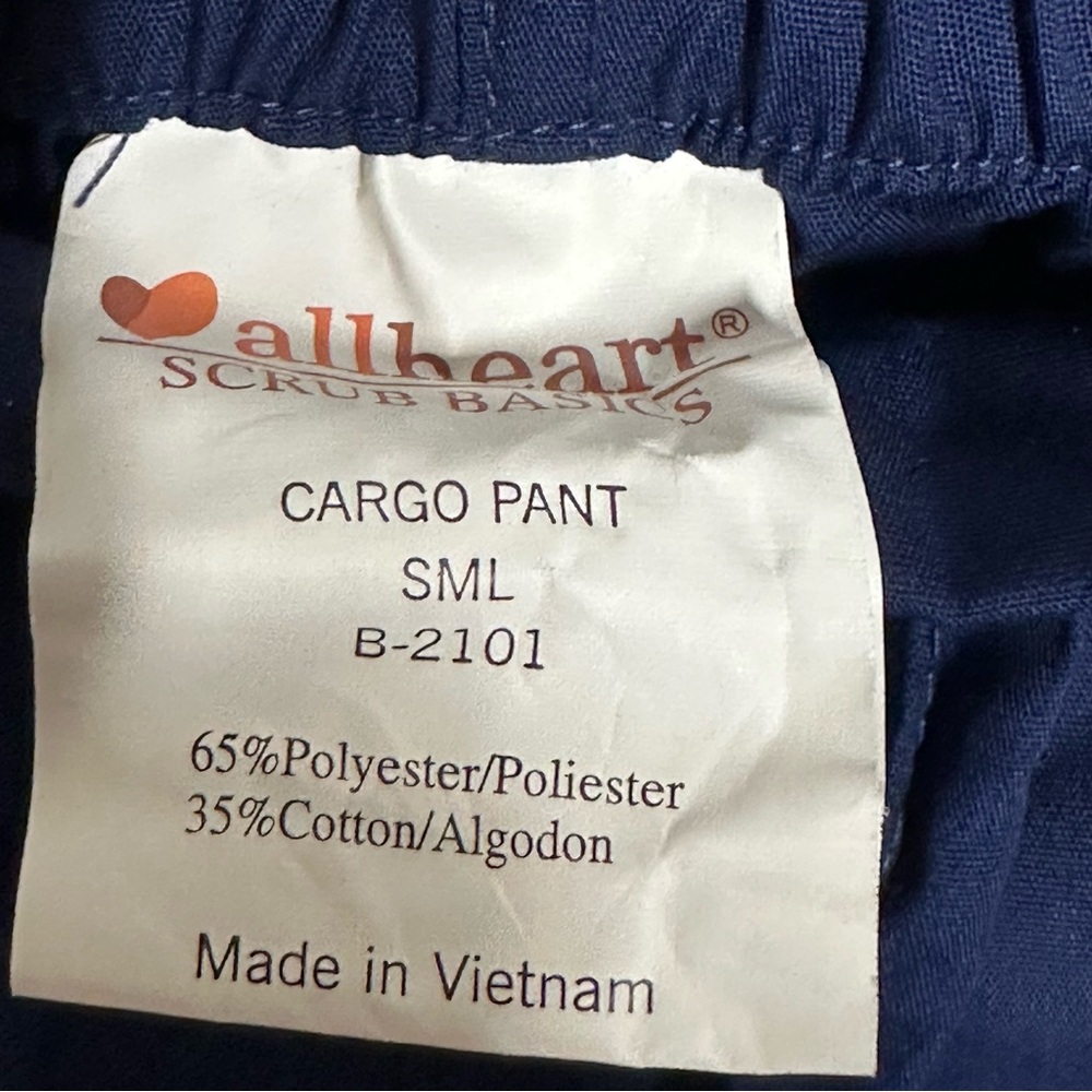 Navy Blue Scrub Set - Picture 4 of 9